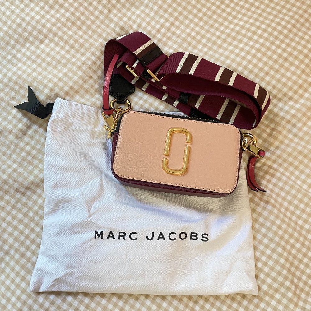 NWOT MARC JACOBS Snapshot Leather Crossbody Bag - Picture 3 of 10